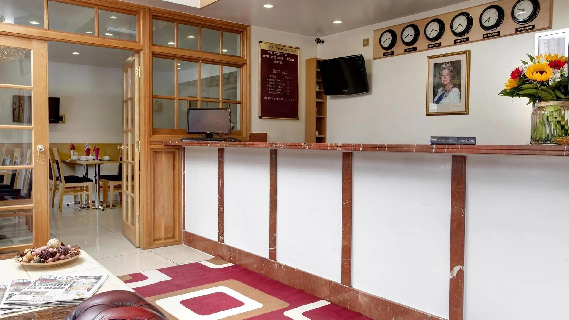 Best Western London Ilford Hotel 3*,  Royaume-Uni